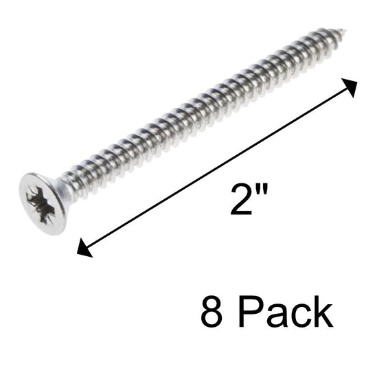 Steel Screws 8 Pack